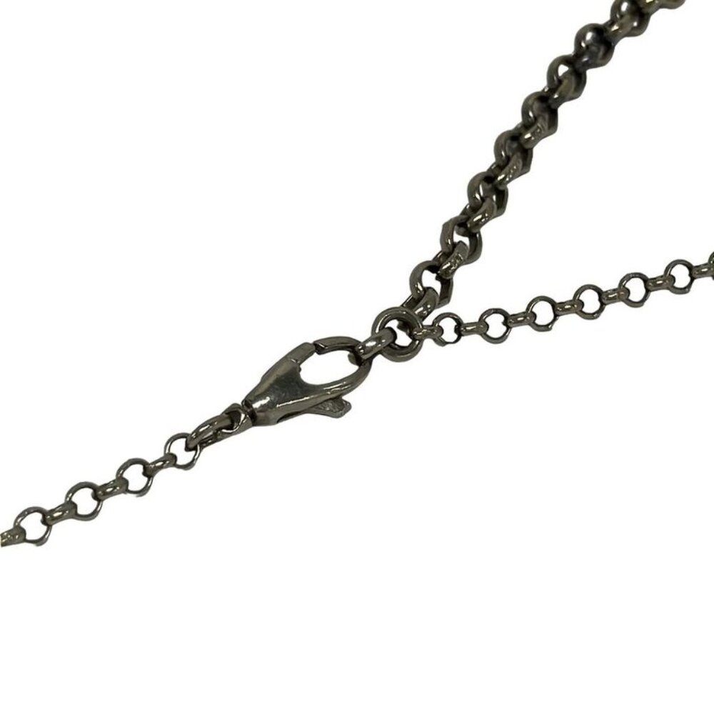 Gucci Necklace Interlocking Silver - image 4